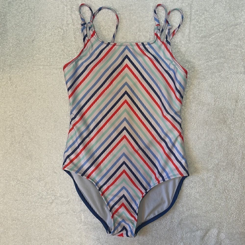 Art class one piece girls swim suit. Size L (10/12).